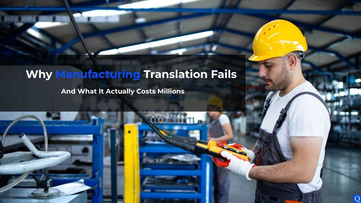 Why manufacturing translation fails and costly mistake - translation mistake