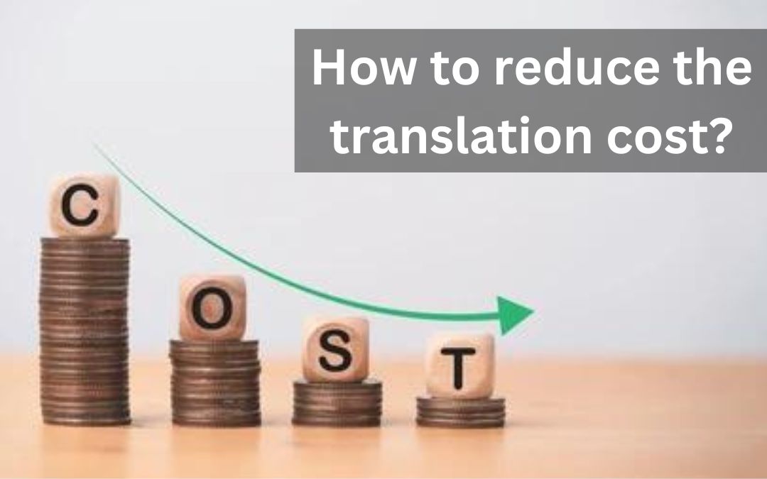 How to reduce the translation cost?