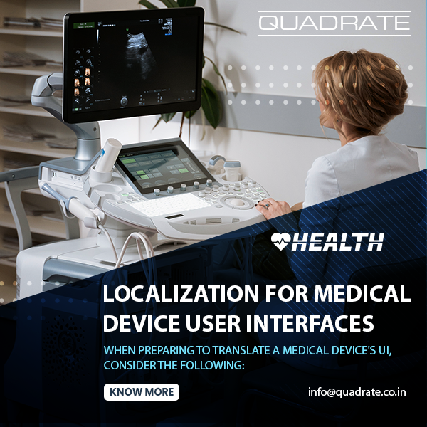 Localization for Medical Device User Interfaces