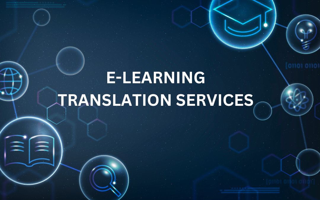 E-learning translation services