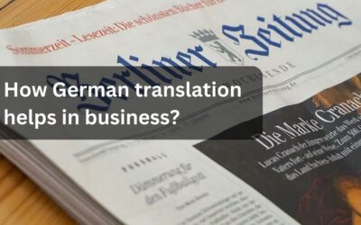 How German translation helps in business?