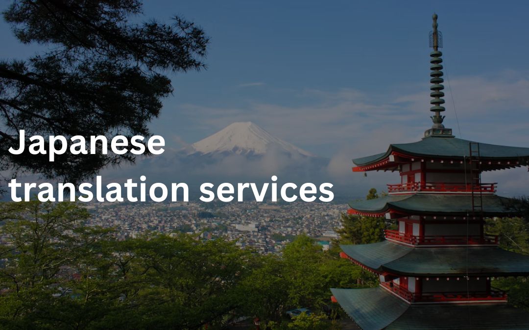 Japanese translation services