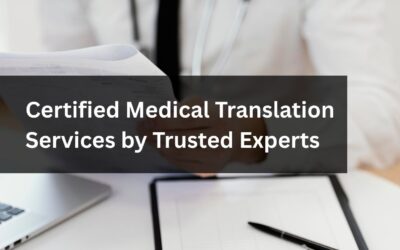 Certified Medical Translation in Chennai | Trusted Experts