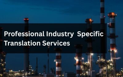 Professional Industry-Specific Translation Services in Chennai, India