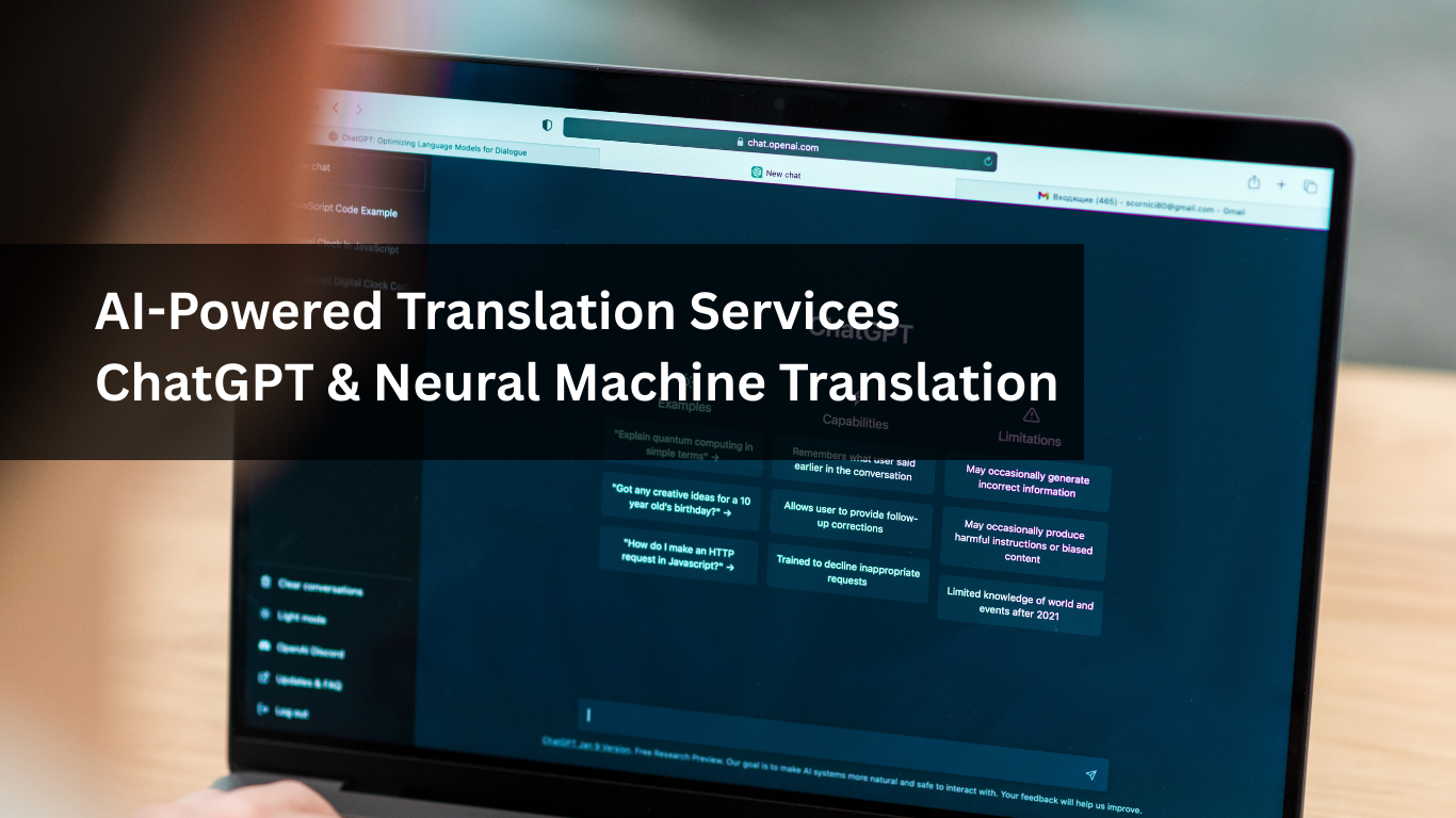 AI-Powered Translation Services ChatGPT & Neural Machine Translation