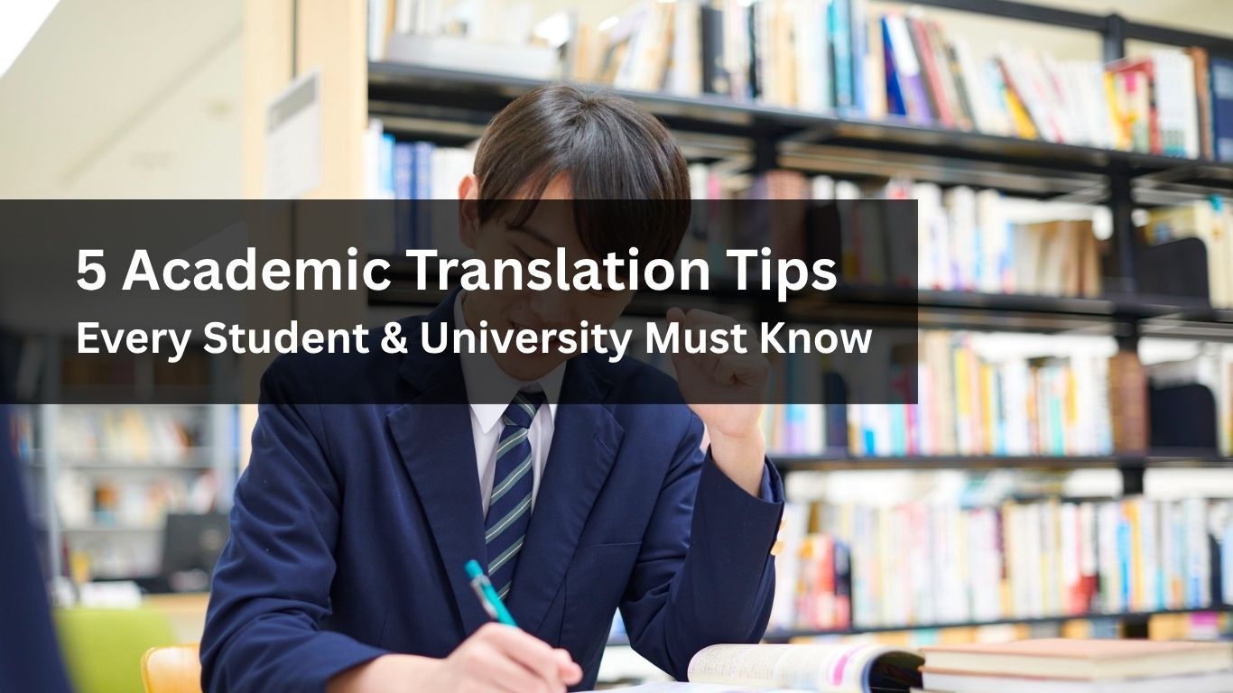 5 Academic Translation Tips 5 Academic Translation Tips