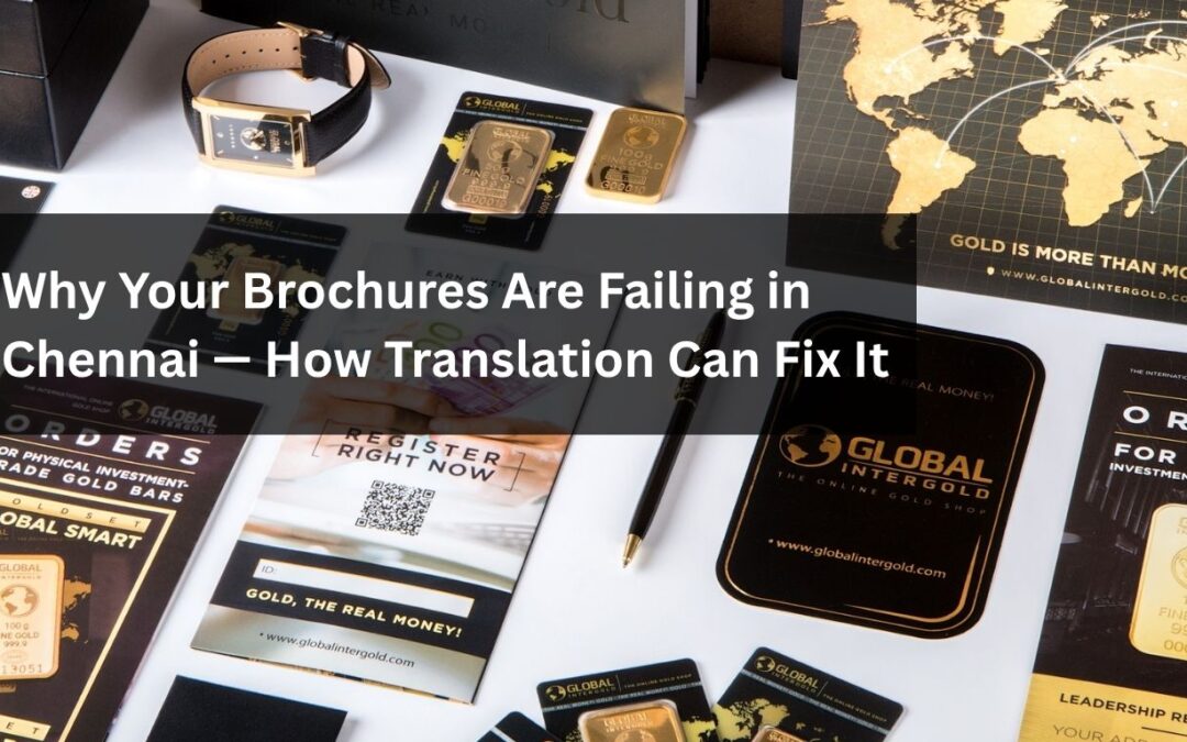 Why Your Brochures Are Failing? — And How Translation Can Fix It  Unlock the True