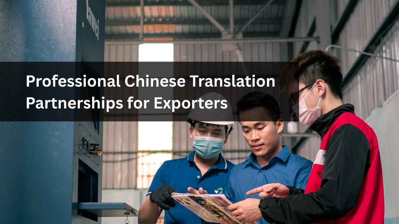Professional Chinese Translation Partnerships for Exporters