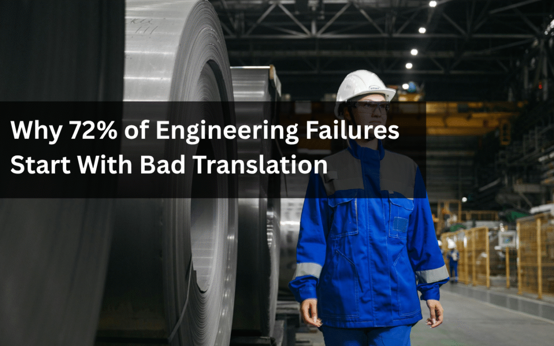 Why 72% of Engineering Failures Start With One Tiny Translation Error