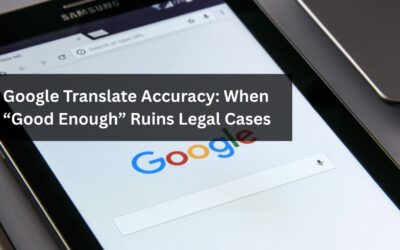 Google Translate Accuracy: When “Good Enough” Ruins Legal Cases