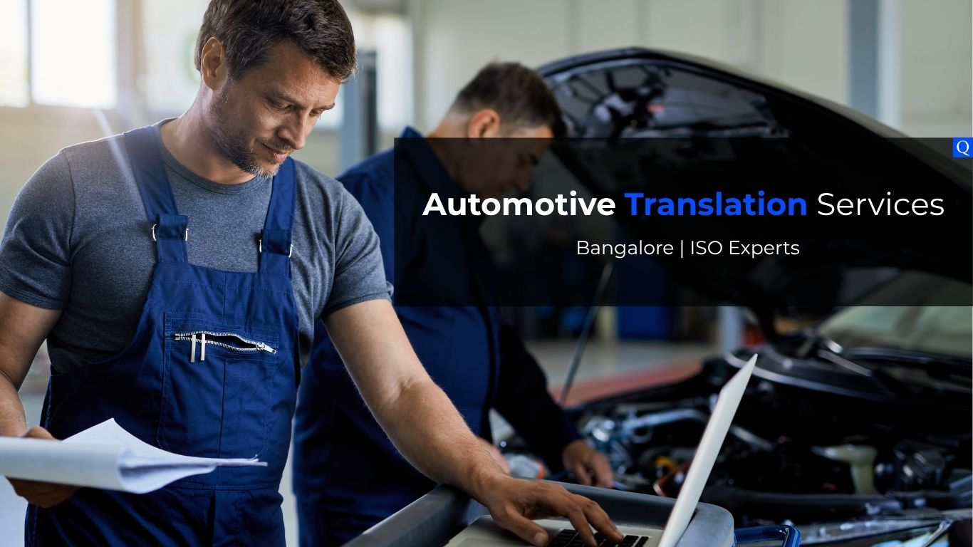 Automotive Translation services in bangalore, India