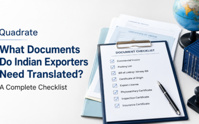 Documents Indian Exporters Need Translated: Checklist | Quadrate